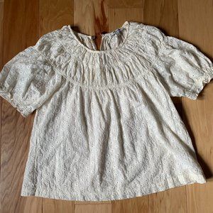 Madewell Short Puff Sleeve Blouse